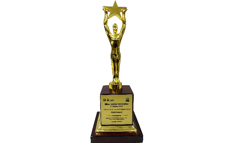 Prof. S. K. Joshi Laboratory Excellance Gold Award to IDEMI