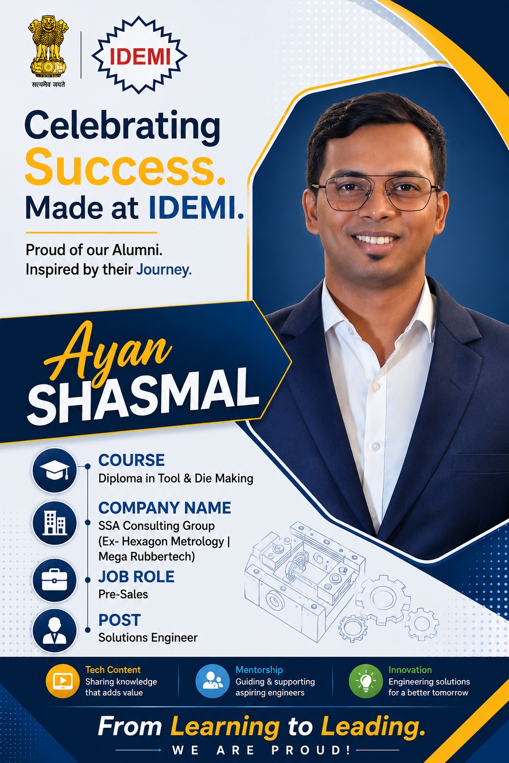 Ayan Shasmal - Alumni Success Story